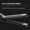 2‑in‑1 Glätteisen & Curler